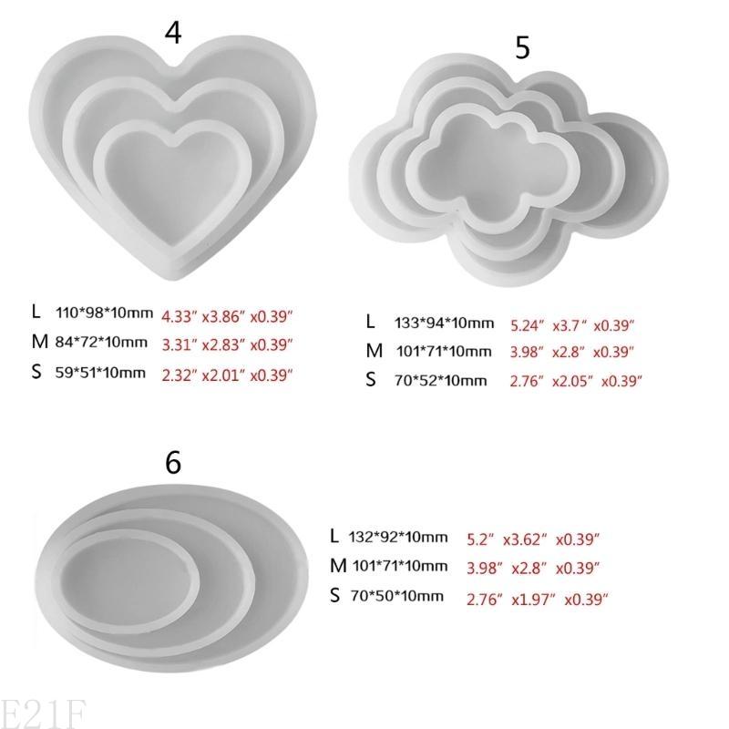 Gardening Tools Description - New Design 3pcs Silicone Mold Set
