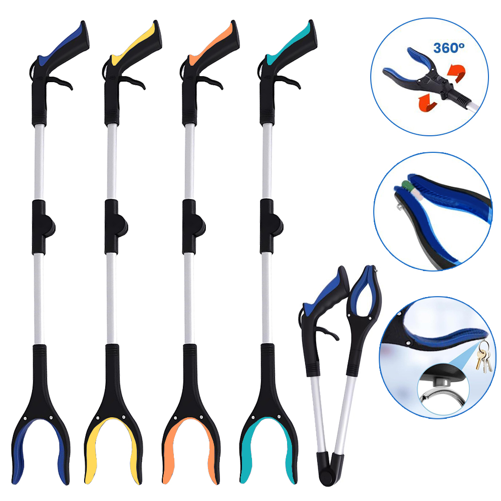 Gardening Tools For Seniors - Grabber Reacher Tool - Foldable Gripper