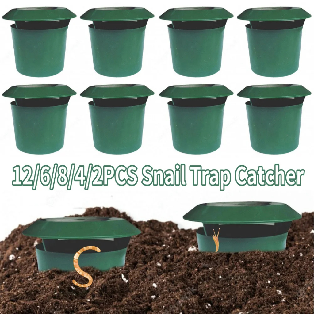 Gardening Tools Toolstation - 2/4/6pcs Snail Catcher Gintrap Slug Cage