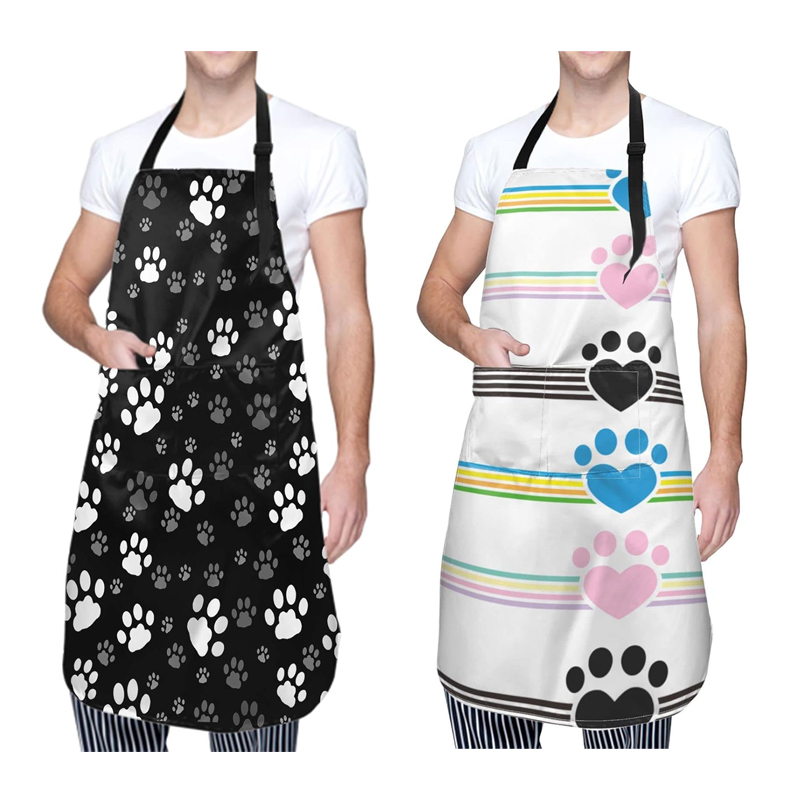 Gardening Tools For Women - Funny Dog Paw Animal Apron with