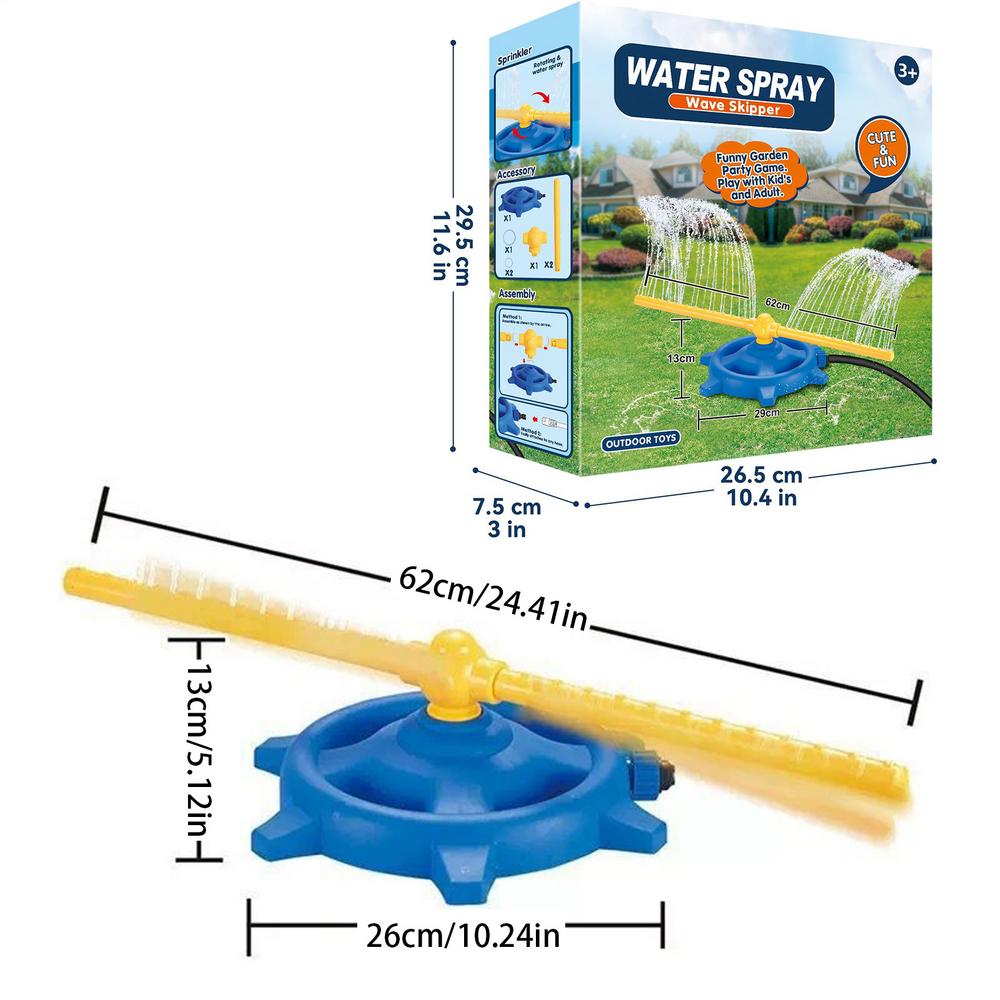 360 Degree Water Sprinkler Rot – Gardening Tools Kids Bewertung und Preis