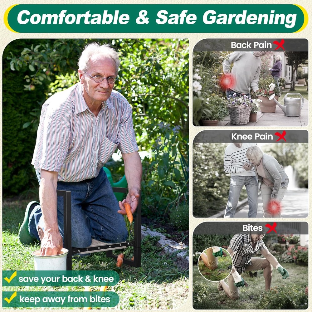 Heavy Duty Garden Kneeler and  – Gardening Tools For Seniors Bewertung und Preis