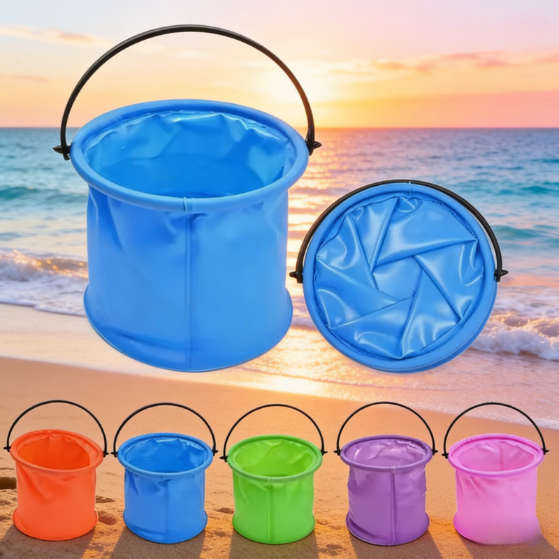 Beach Sand Bucket Toy  Collaps – Gardening Tools Kids Bewertung und Preis