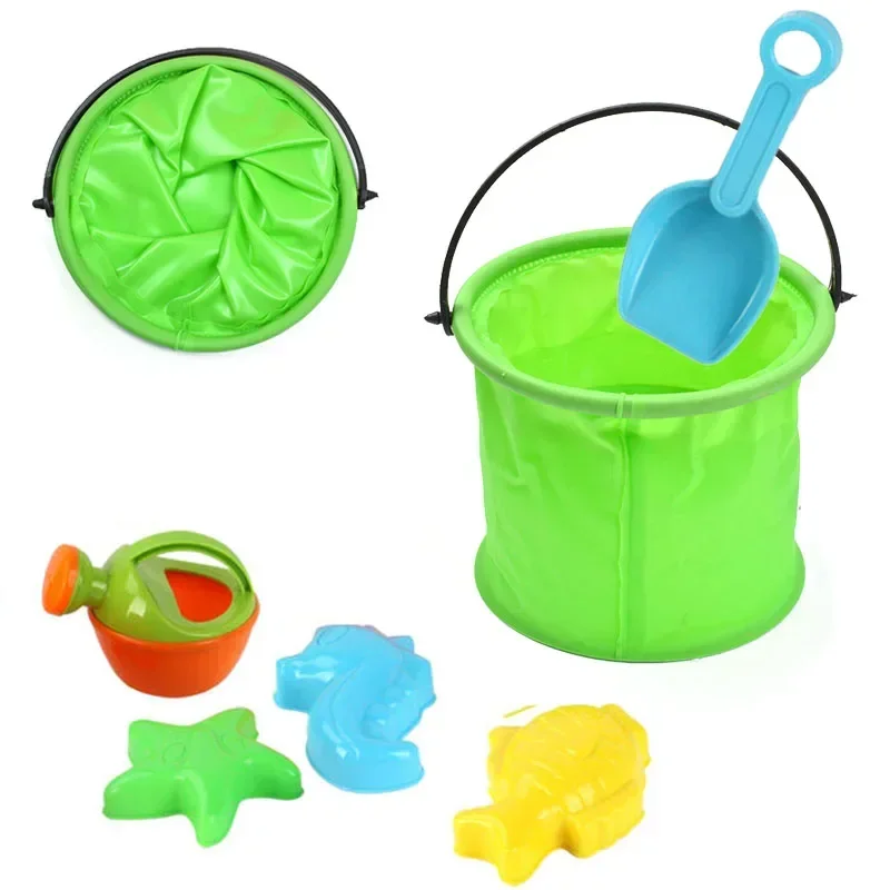 Beach Sand Bucket Toy  Collaps – Gardening Tools Kids Bewertung und Preis