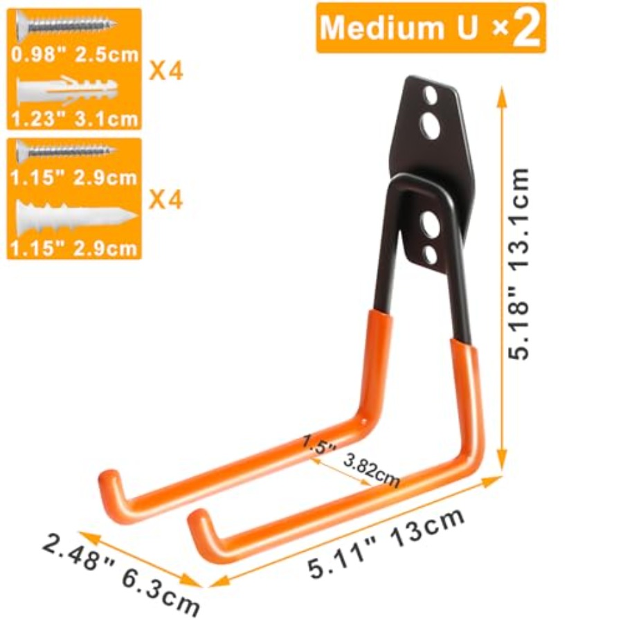 Heavy Duty Wall Hook for Tool/ – Gardening Tools Water Bewertung und Preis
