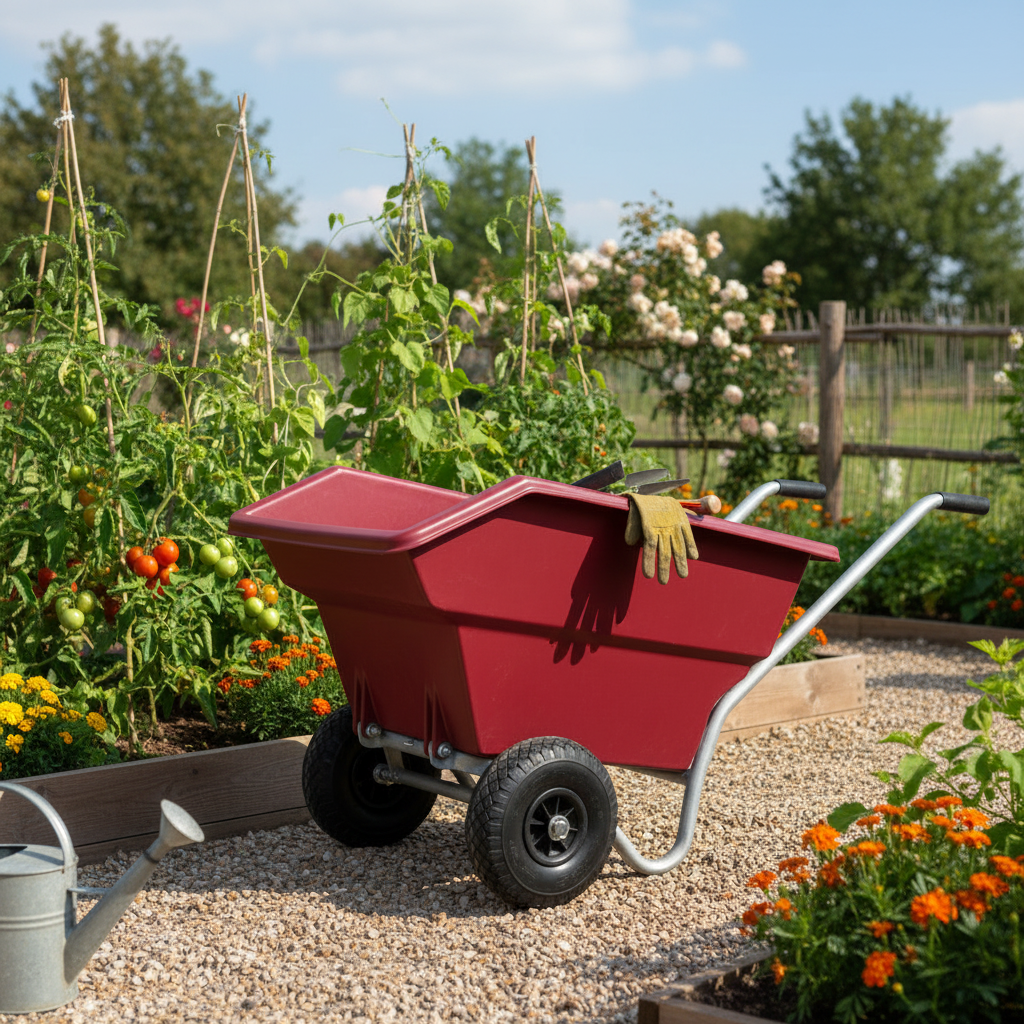 125 L Steel Tipping Wheelbarro – Junior Gardening Tools Bewertung und Preis