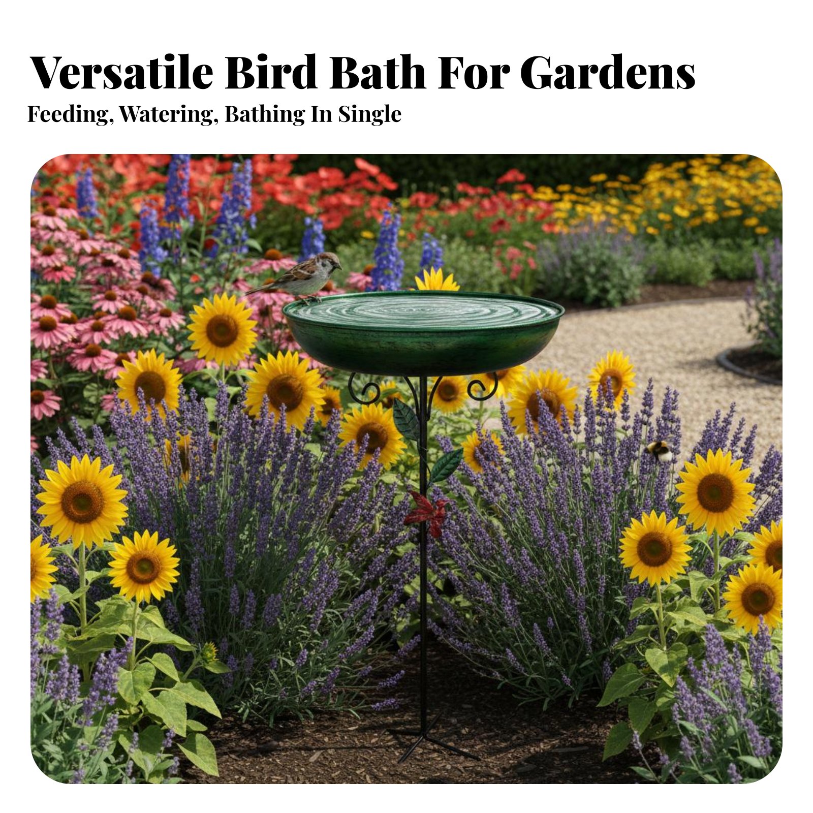 Wrought Avian Basin Bath Vinta – Gardening Tools Vintage Bewertung und Preis