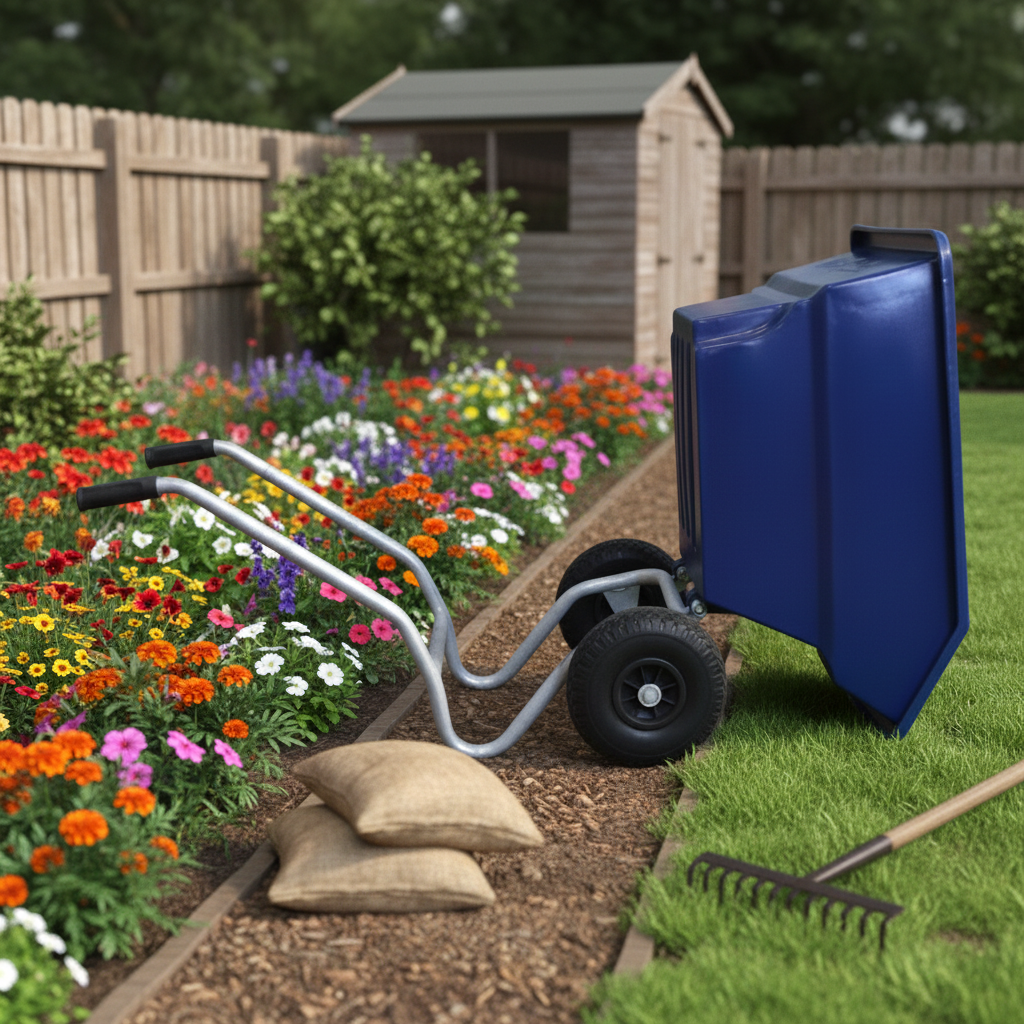 125 L Steel Tipping Wheelbarro – Junior Gardening Tools Bewertung und Preis