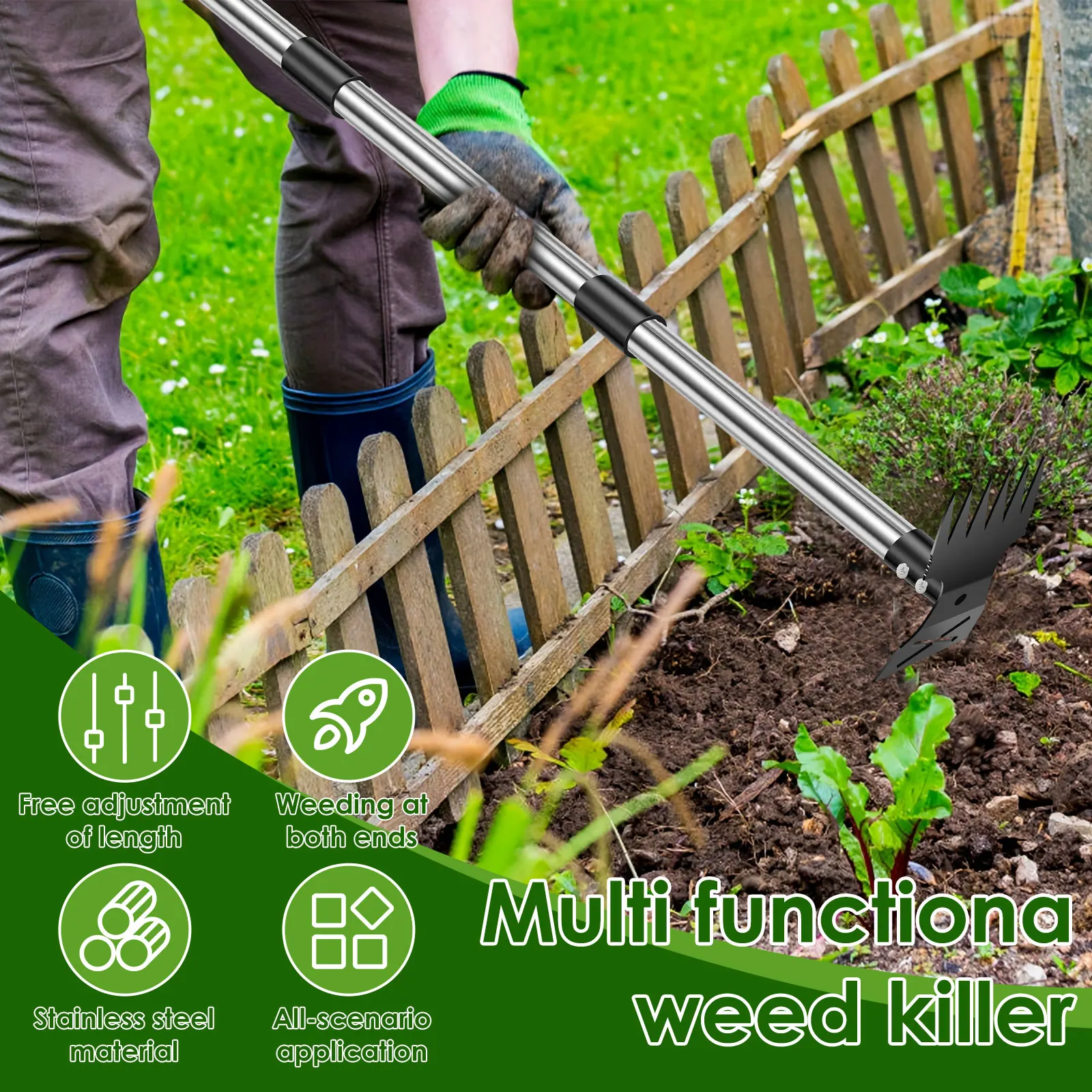 Garden Thatch Rake Stainless S – Gardening Tools To Remove Weeds Bewertung und Preis