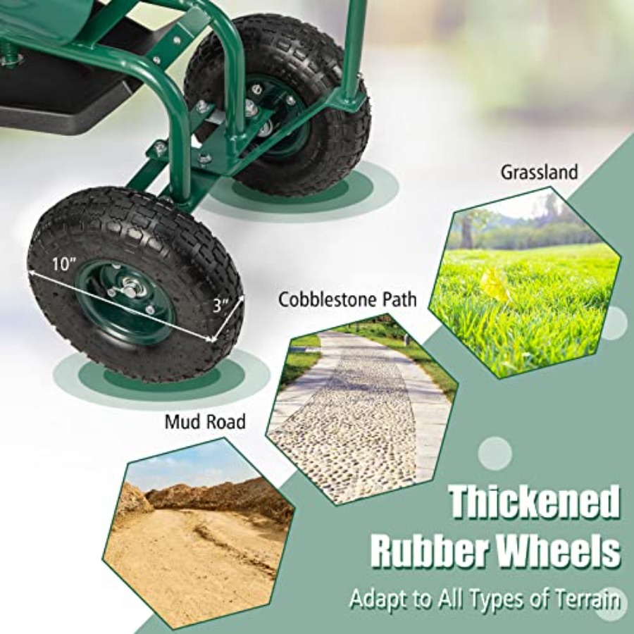 Outdoor gardening seat wagon w – Gardening Tools For Seniors Bewertung und Preis