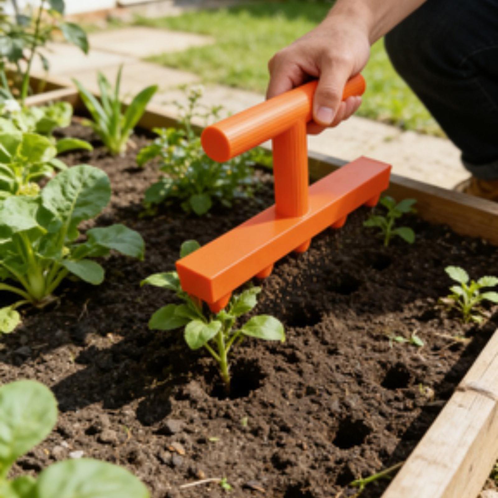 Five-Tooth Seedling Dibbling T – Gardening Tools For Elderly Bewertung und Preis