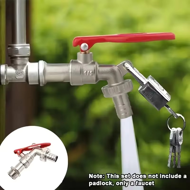 1Pc 1/2 Inch Zinc Alloy Faucet – Gardening Tools Water Bewertung und Preis