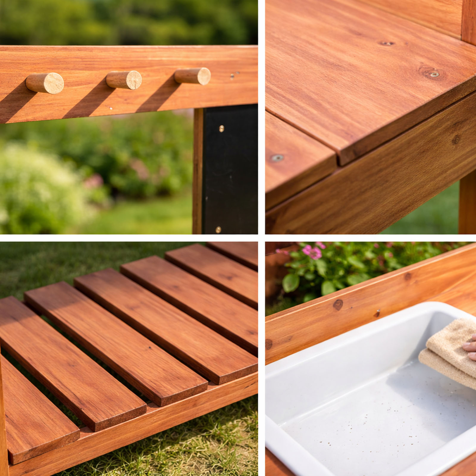 Wooden Potting Benches For Chi – Gardening Tools Kids Bewertung und Preis