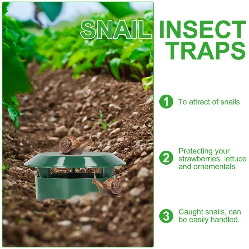 1/10pcs Snail Trap Catcher Slu – Gardening Tools Toolstation Bewertung und Preis