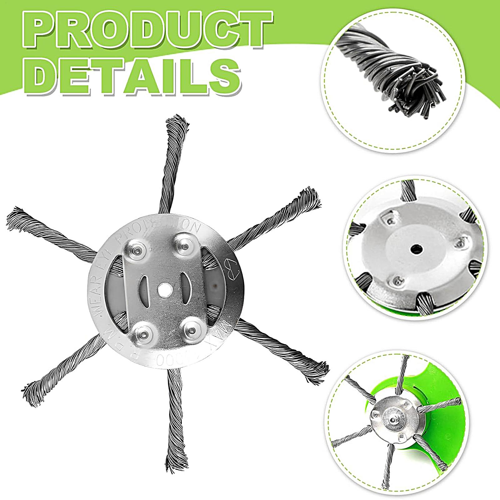 Steel Grass Trimmer Head Cutte – Gardening Tools For Women Bewertung und Preis