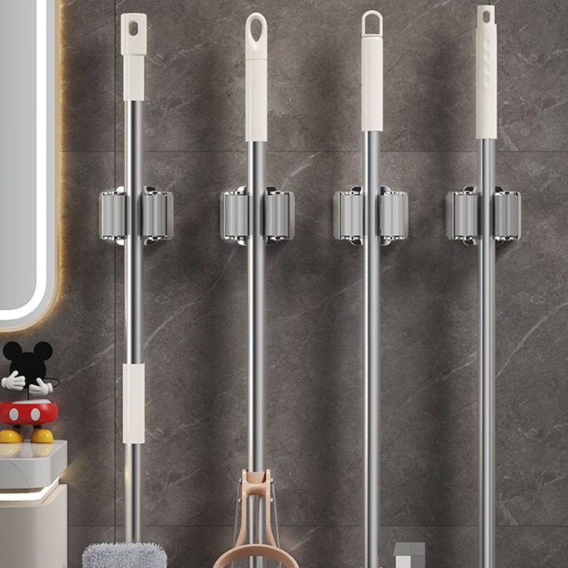 1-10Pcs Mop Broom Holder Wall  – Gardening Tools Organiser Bewertung und Preis
