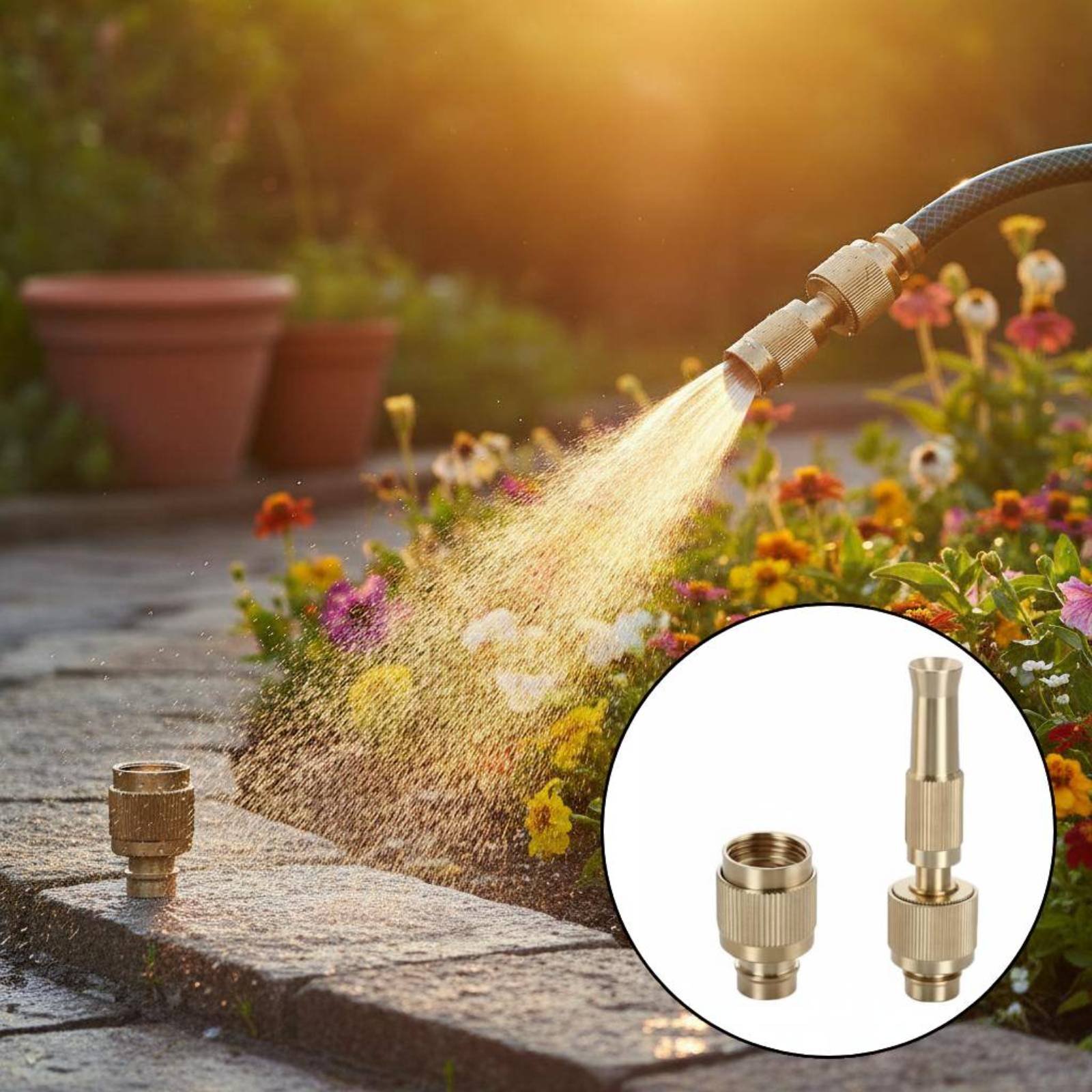 Brass Water Universal Connecto – Gardening Tools Water Bewertung und Preis