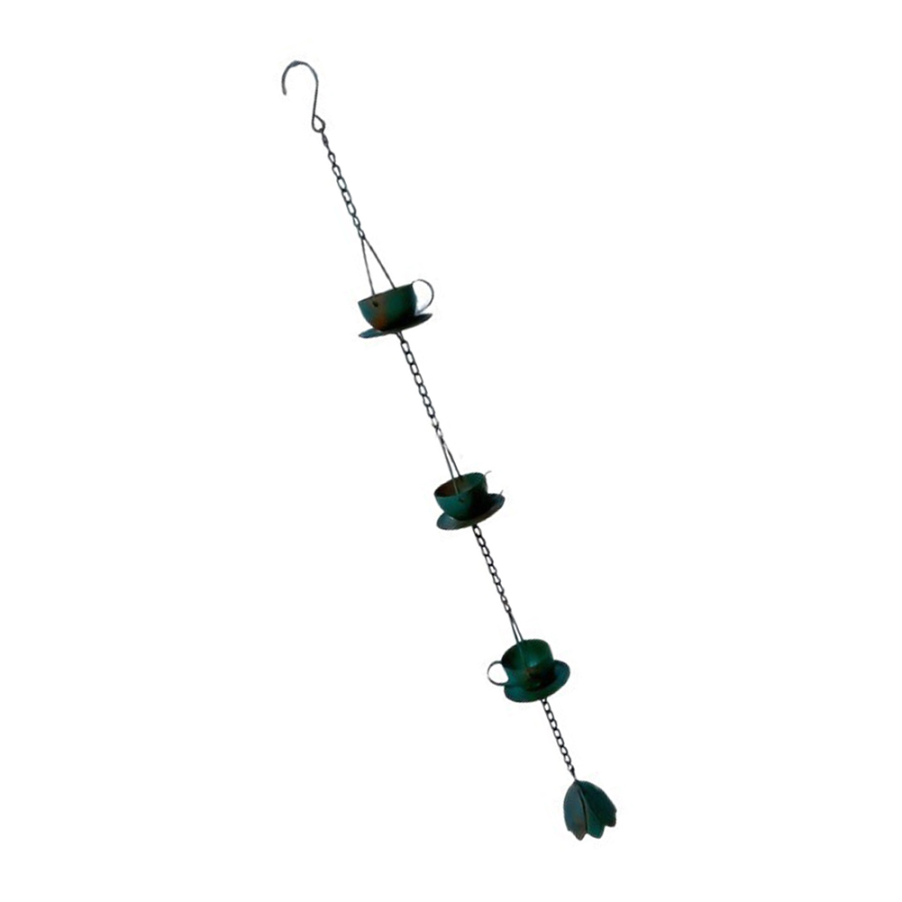 Teacup Rain Chain Decorative V – Gardening Tools Vintage Bewertung und Preis