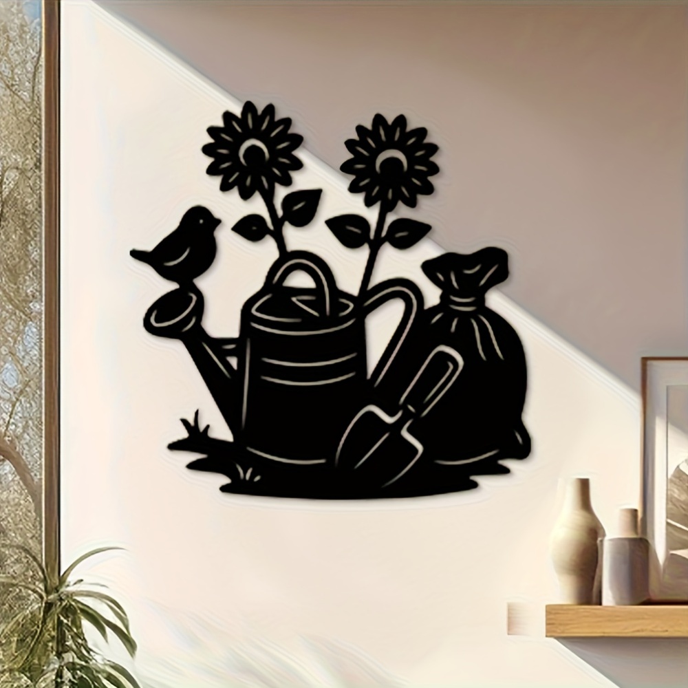 1Pcs Black Lacquered Metal Flo – Gardening Tools Vintage Bewertung und Preis