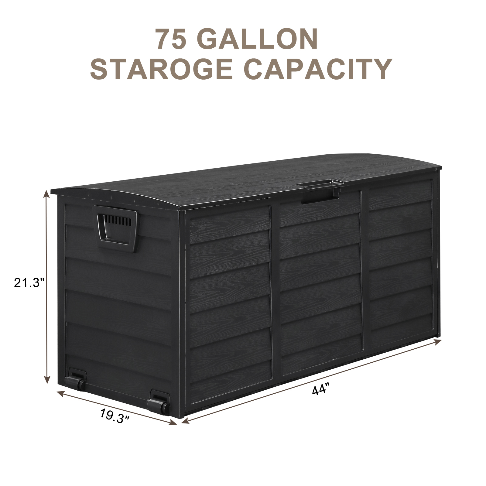 75gal 280L Outdoor Garden Plas – Gardening Tools Organiser Bewertung und Preis