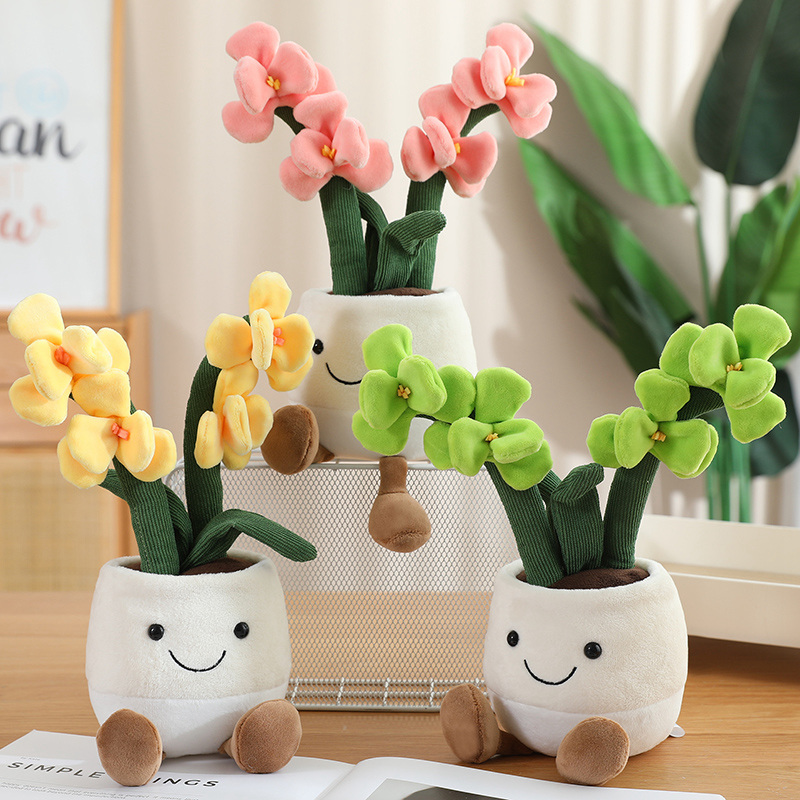 Kawaii Plush Potted Flower Toy – Orchid Potting Mix Bewertung und Preis