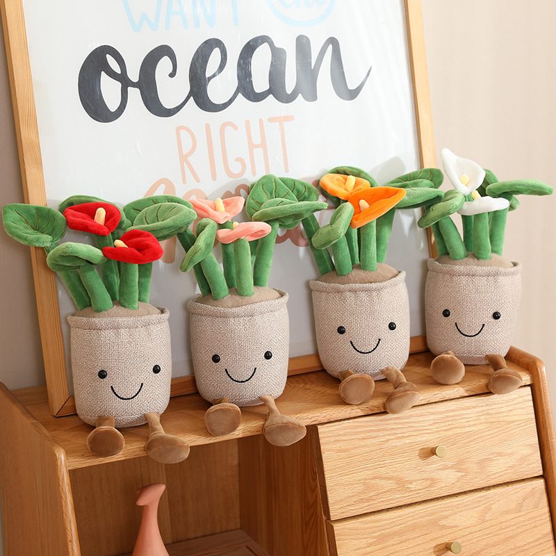 Kawaii Plush Potted Flower Toy – Orchid Potting Mix Bewertung und Preis