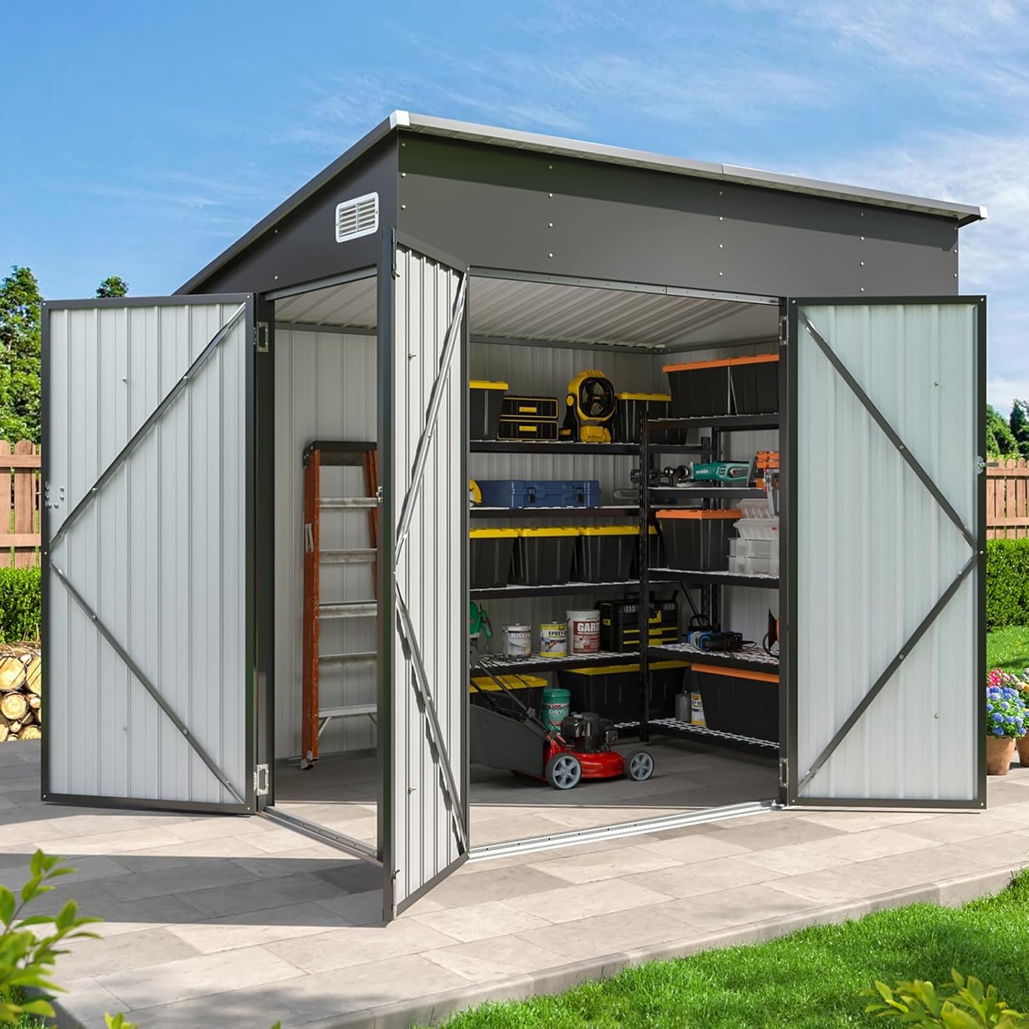 Nordivale 8x4FT Triple Door Me – Gardening Tools Organiser Bewertung und Preis