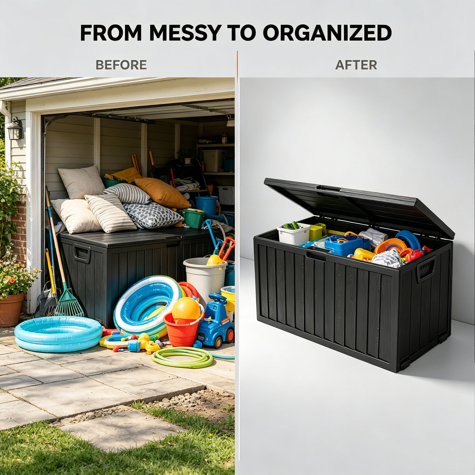 75 Gallon Outdoor Resin Deck S – Gardening Tools Organiser Bewertung und Preis