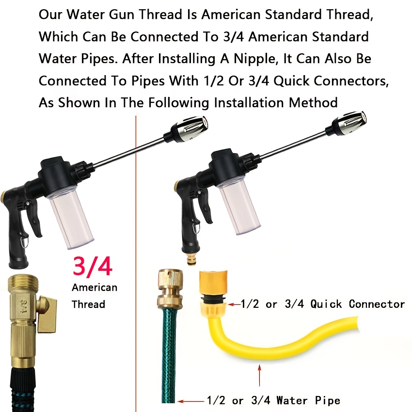 Garden Watering Gun Hose Nozzl – Gardening Tools Water Bewertung und Preis