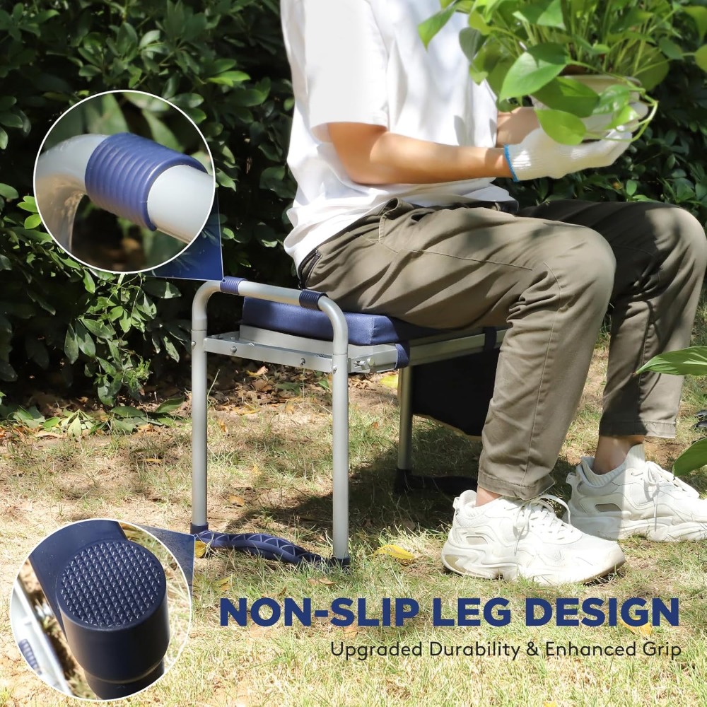 Foldable Garden Kneeler and Se – Gardening Tools For Seniors Bewertung und Preis